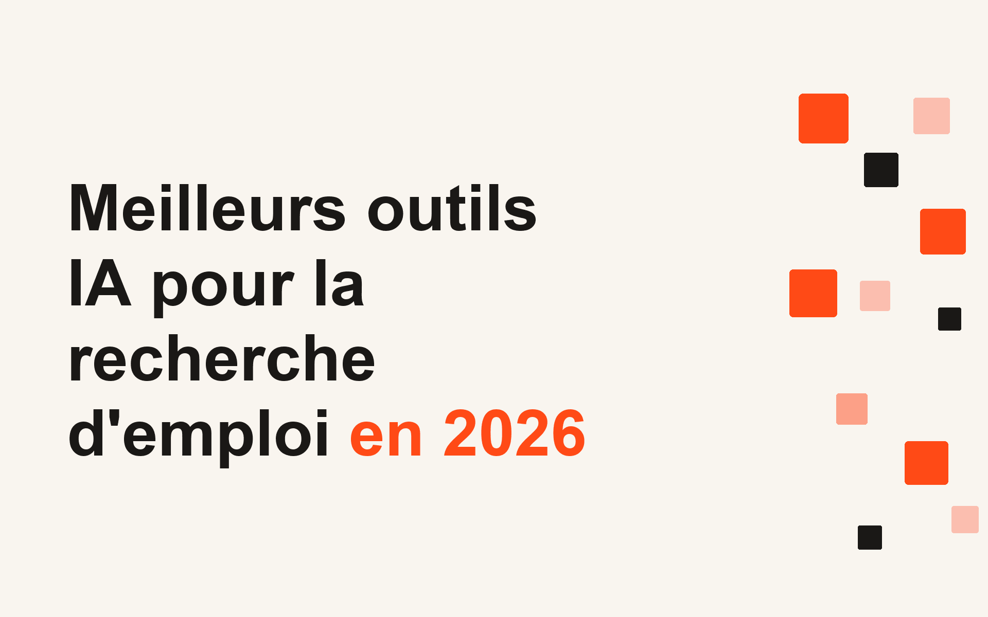 Meilleurs outils IA pour la recherche d'emploi en 2026